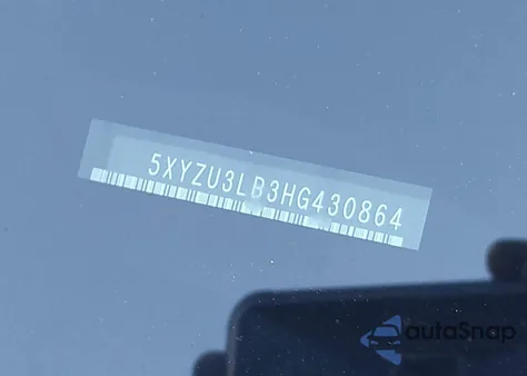 2017 Hyundai Santa Fe Sport 2.4L z USA, uszkodzony, nr VIN 5XYZU3LB3HG430864